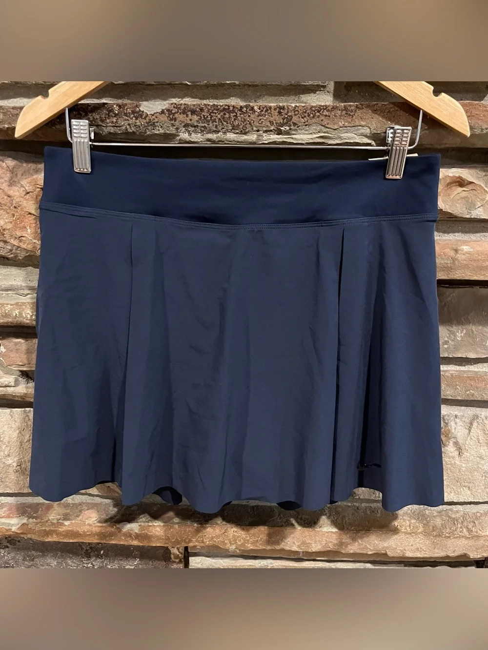 Nike Golf Standard Fit Navy Athletic Skirt with Built-in Shorts